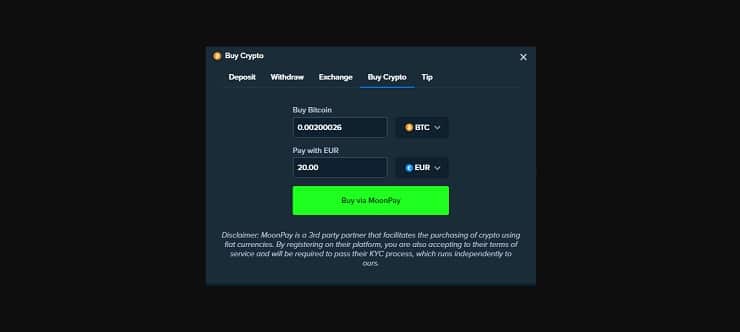 Deposit Cash into your Account