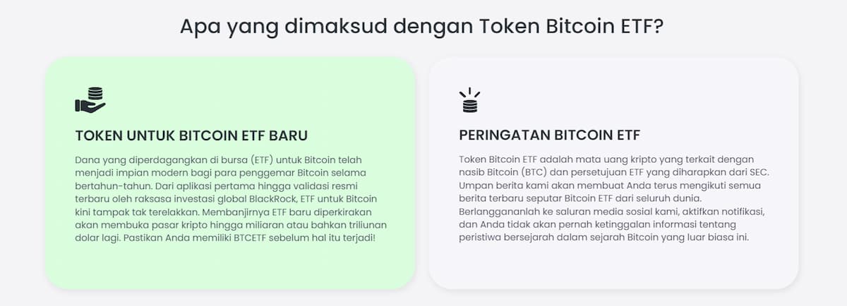 Tokenomics ETF Bitcoin