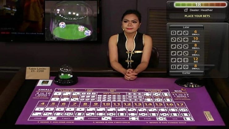 live casino sic bo