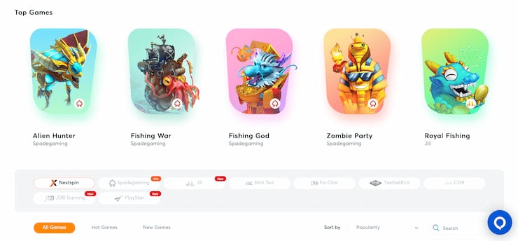 BK8 Fishing Games