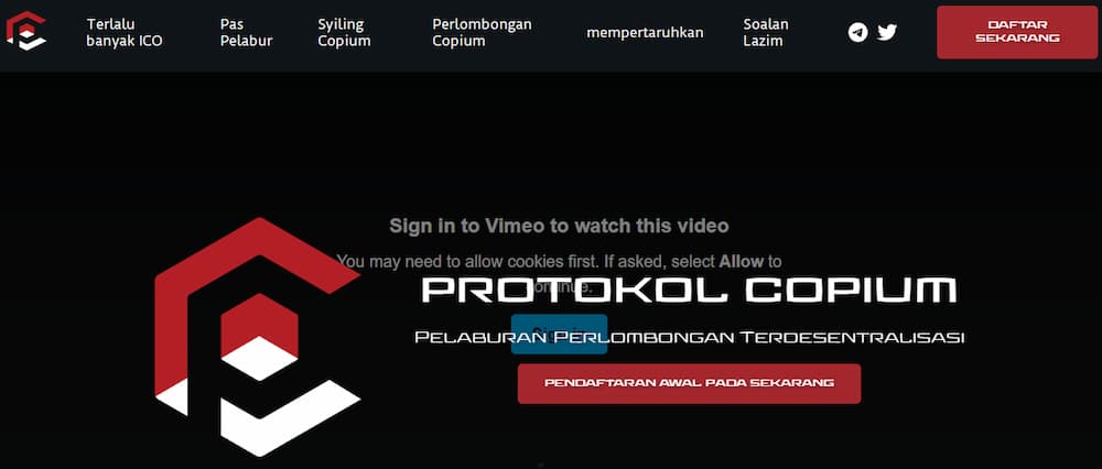Copium Protocol - Platform Perlombongan Crypto