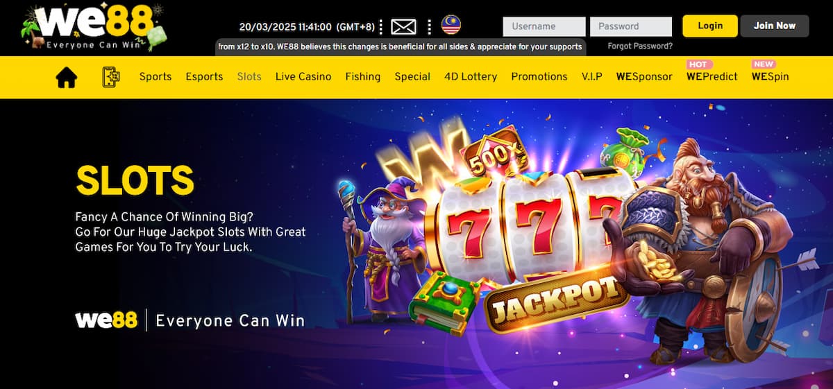 We88 Best Online Casino Slots in Malaysia
