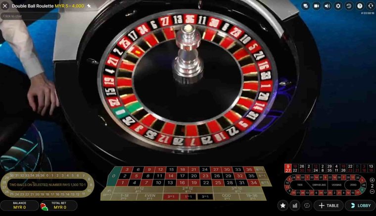 Double Ball roulette in Malaysia