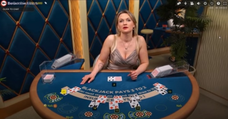 online blackjack live casino