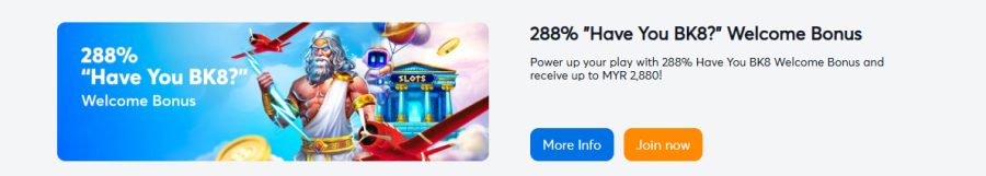 Bk8 Welcome Offers