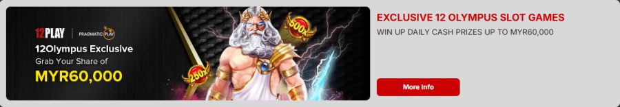Exclusive 12 Olympus Slot Games